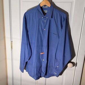 Alfani Men's Dress Shirt Classic Blue, neck size 17